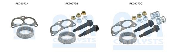 BM Catalysts FK70072 Mounting kit for exhaust system FK70072