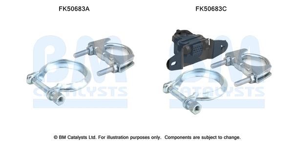 BM Catalysts FK50683 Mounting kit for exhaust system FK50683