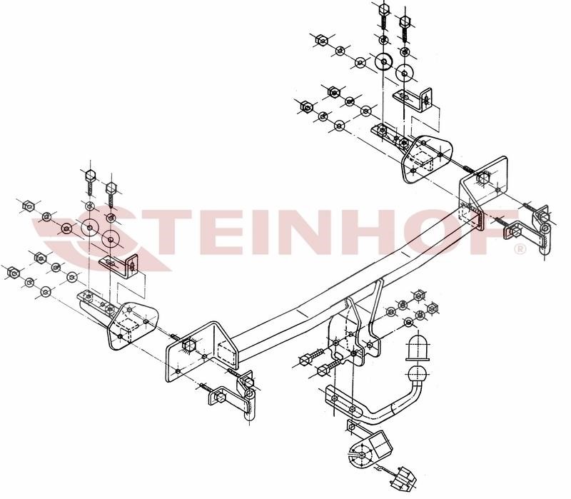 B052 Steinhof Tow bar