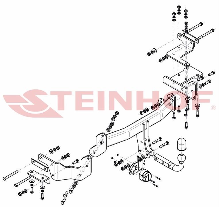 K039 Steinhof Tow bar