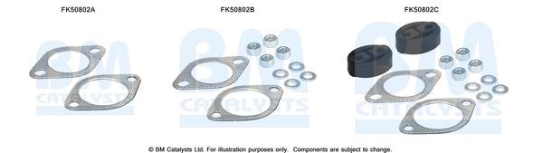 BM Catalysts FK50802 Mounting kit for exhaust system FK50802