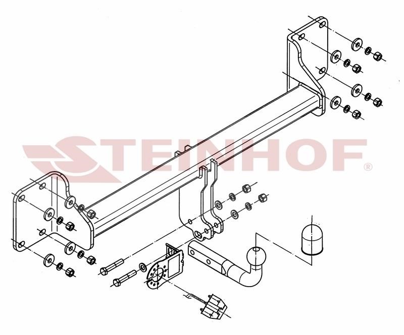 B060 Steinhof Tow bar