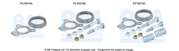 BM Catalysts FK70574 Mounting kit for exhaust system FK70574
