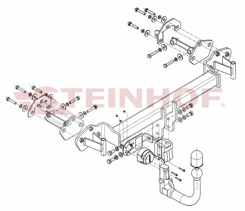 B069 Steinhof Tow bar
