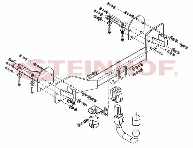 B071 Steinhof Tow bar