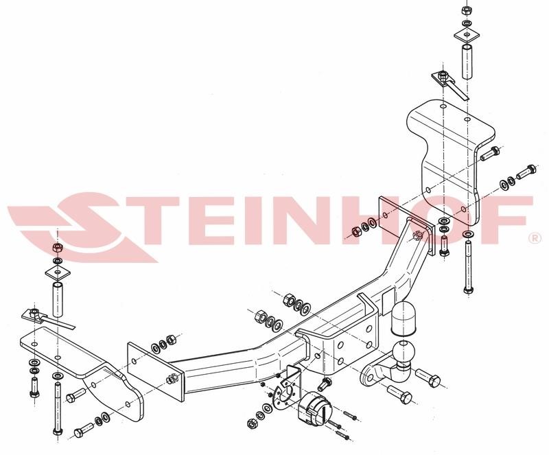 Steinhof S-458 Tow bar S458