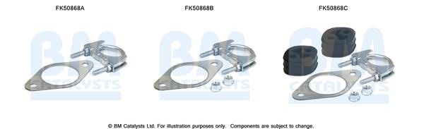 BM Catalysts FK50868 Mounting kit for exhaust system FK50868