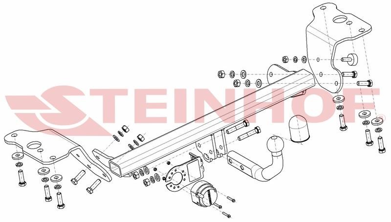 T090 Steinhof Tow bar