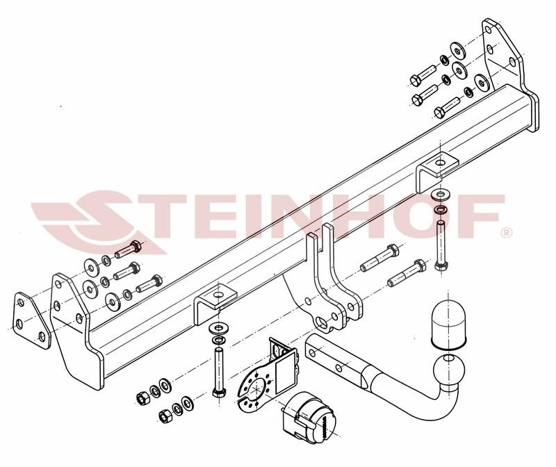 Steinhof L-100/1 Tow bar L1001