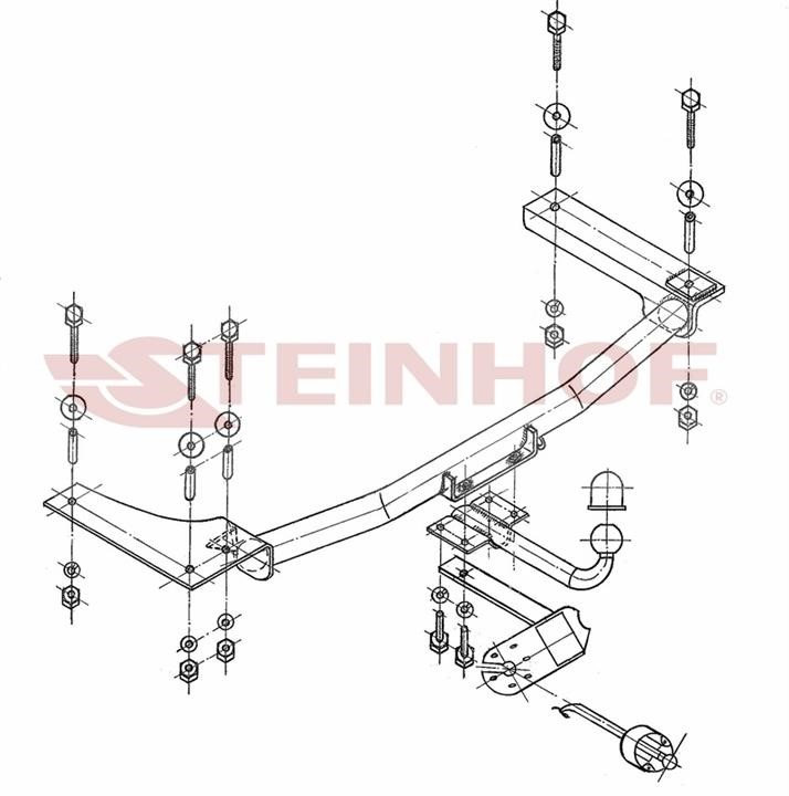 O216 Steinhof Tow bar