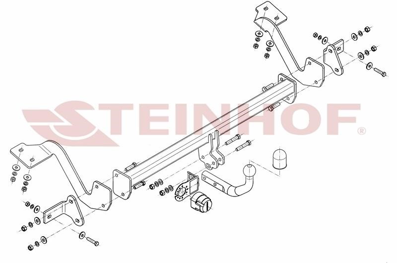 C023 Steinhof Tow bar