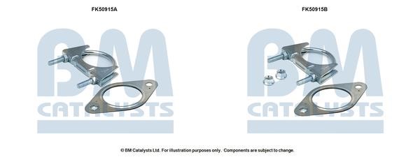 BM Catalysts FK50915 Mounting kit for exhaust system FK50915