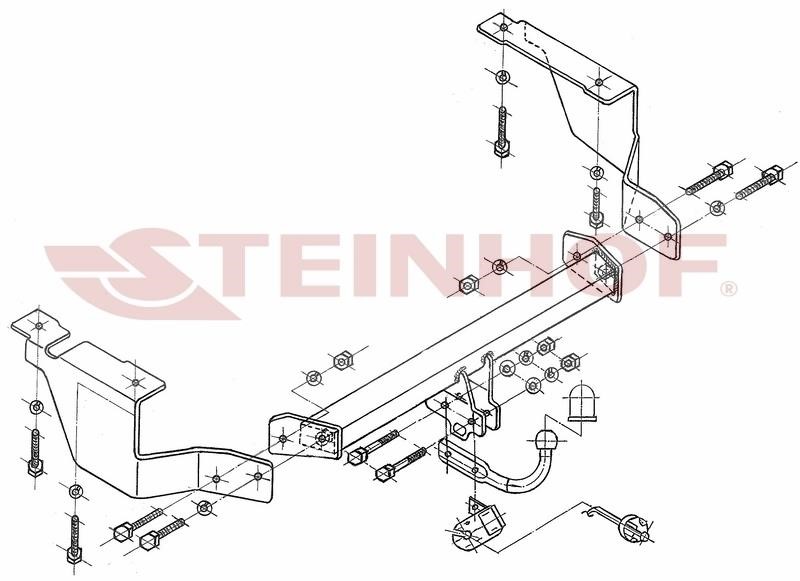 C027 Steinhof Tow bar