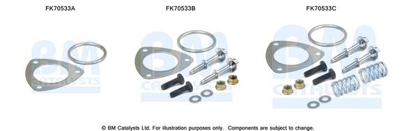 BM Catalysts FK70533 Mounting kit for exhaust system FK70533