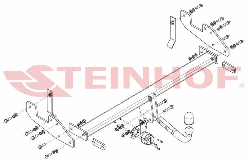 T147 Steinhof Tow bar