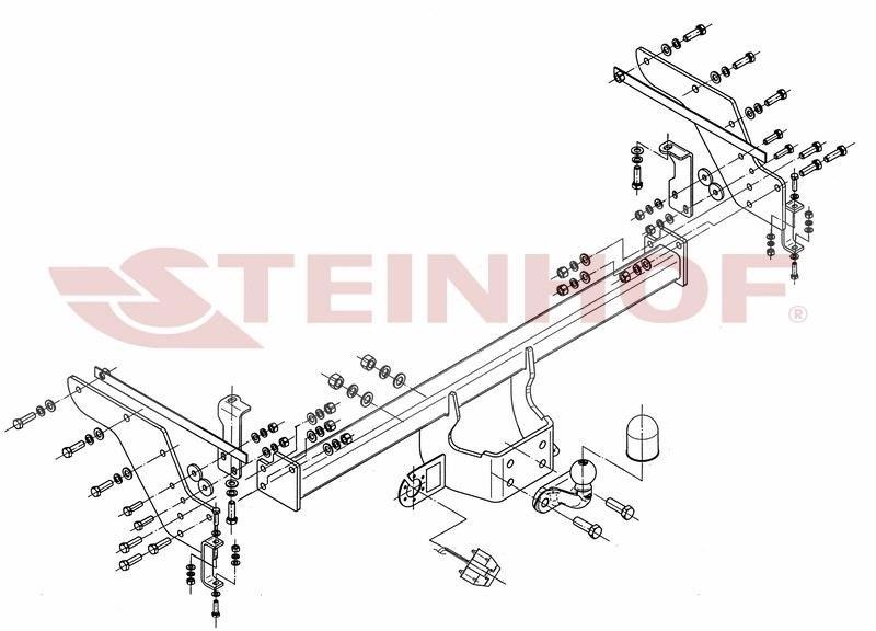 F280 Steinhof Tow bar