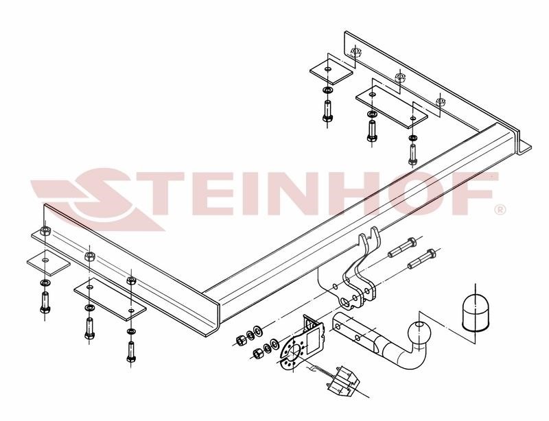 C2001 Steinhof Tow bar