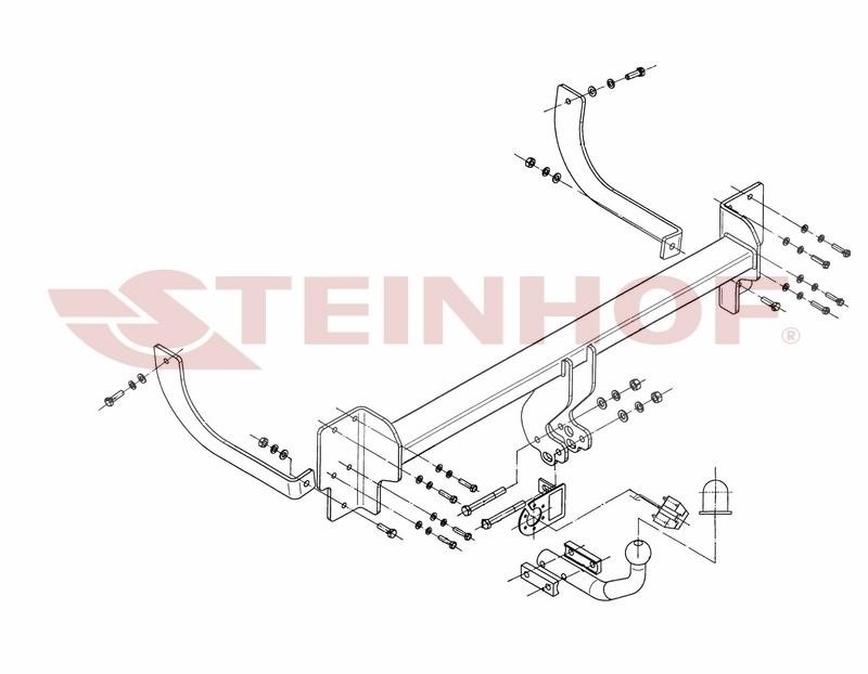 P042 Steinhof Tow bar