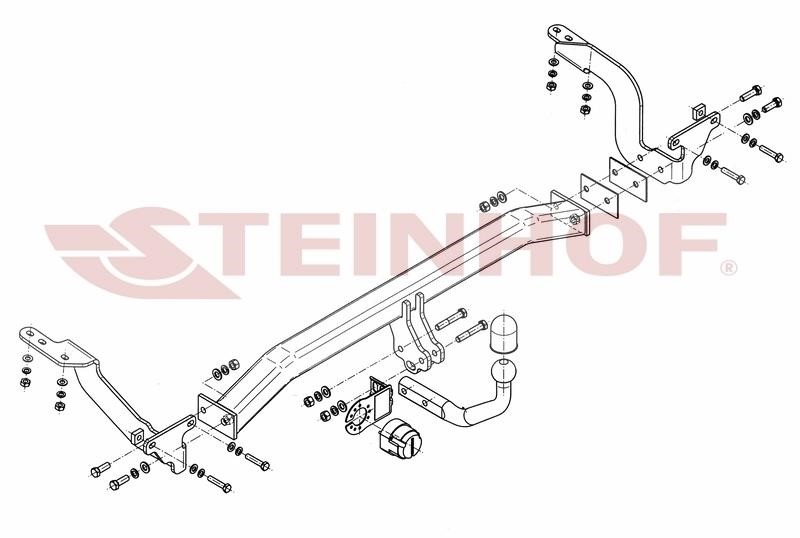 P044 Steinhof Tow bar