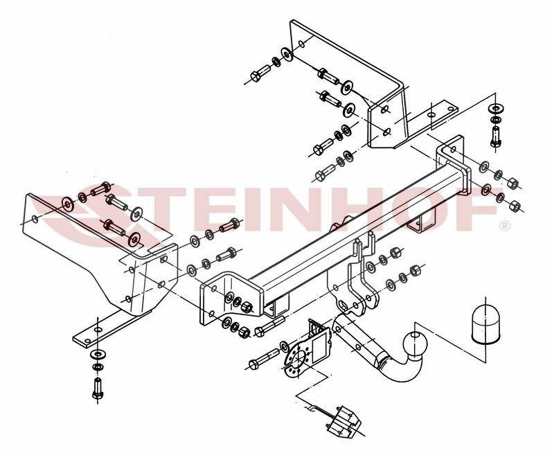 C255 Steinhof Tow bar