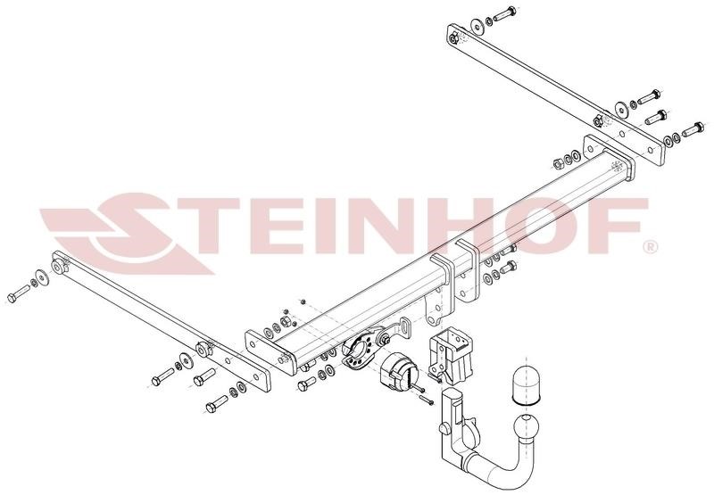 M037 Steinhof Tow bar