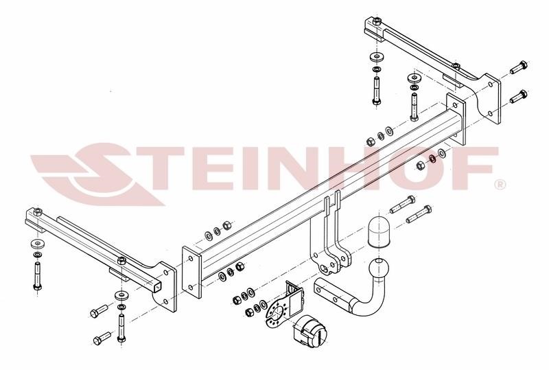 H040 Steinhof Tow bar