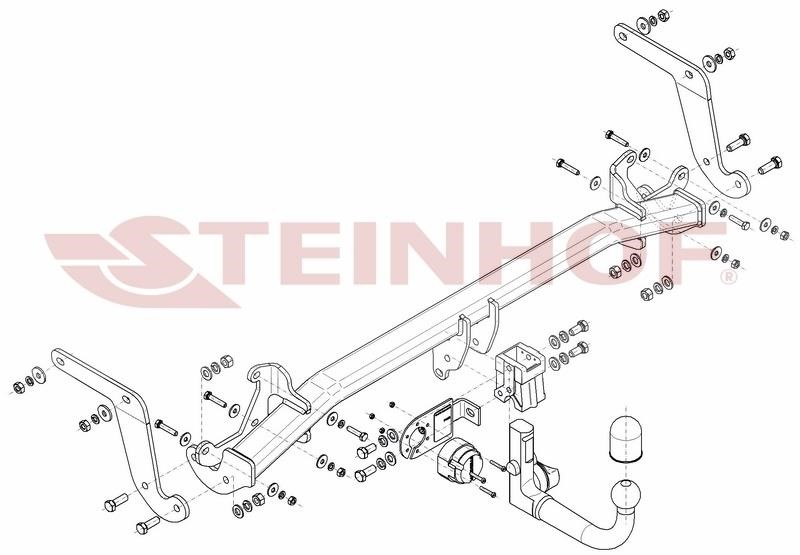 P063 Steinhof Tow bar