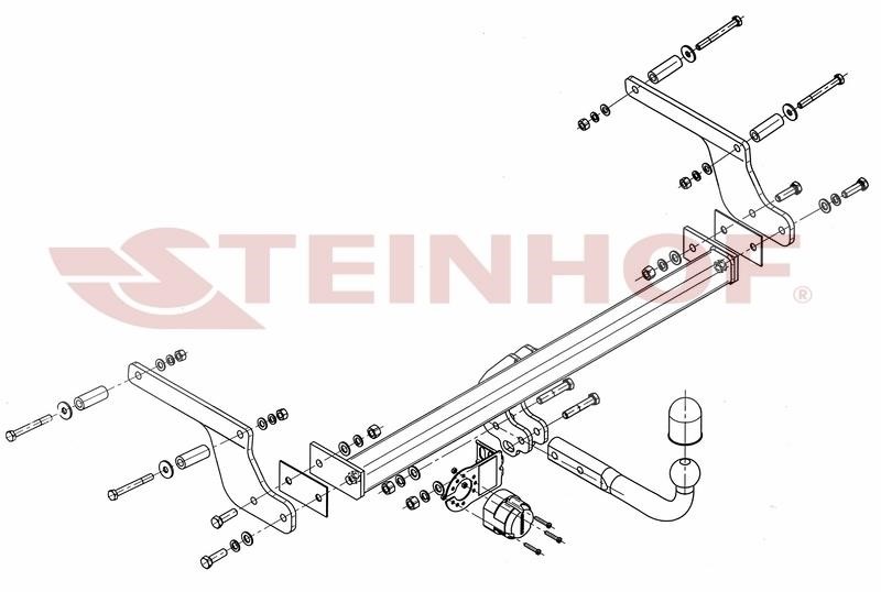 D012 Steinhof Tow bar