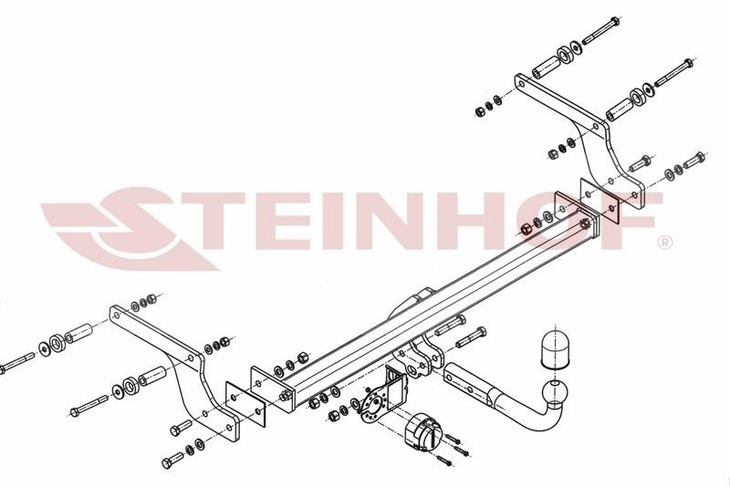 D014 Steinhof Tow bar
