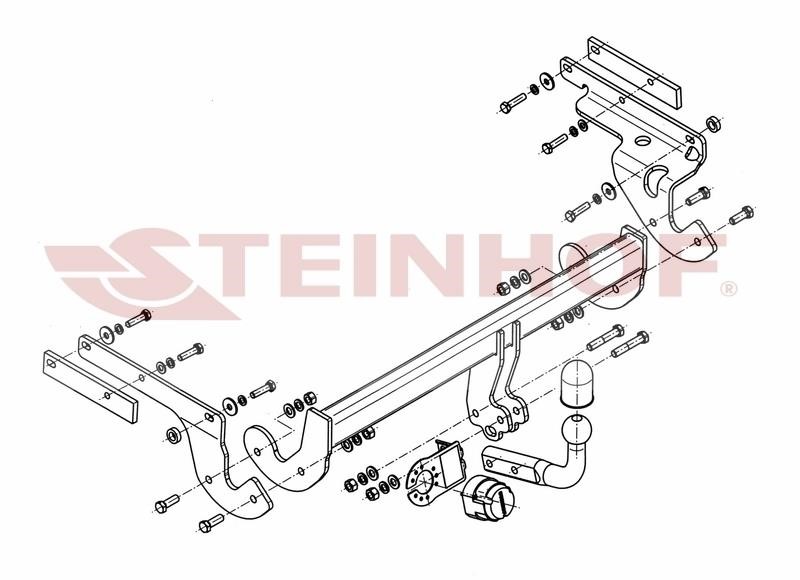 T227 Steinhof Tow bar