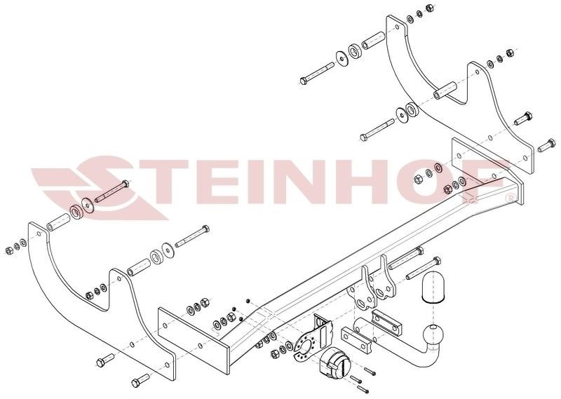 D052 Steinhof Tow bar