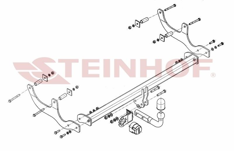 D080 Steinhof Tow bar