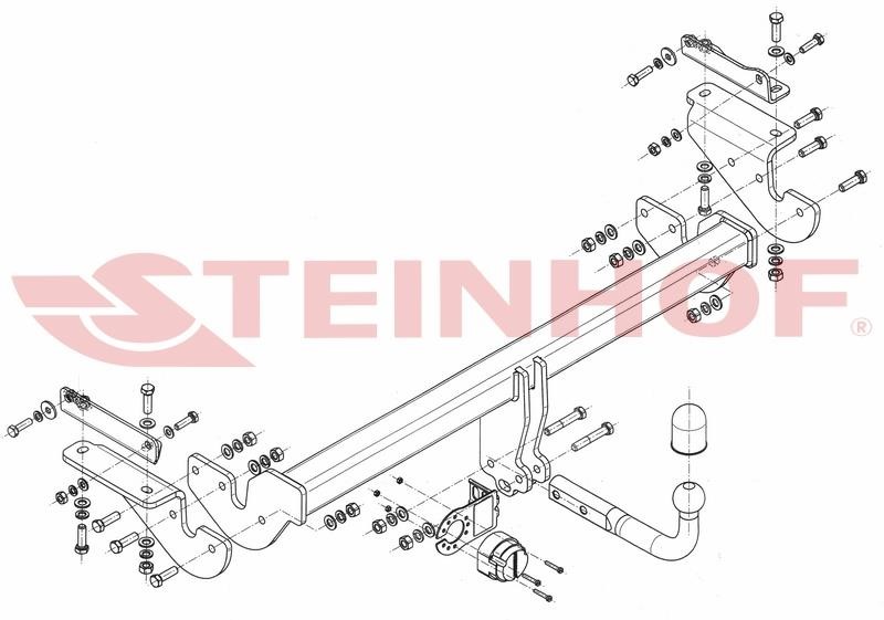 R068 Steinhof Tow bar