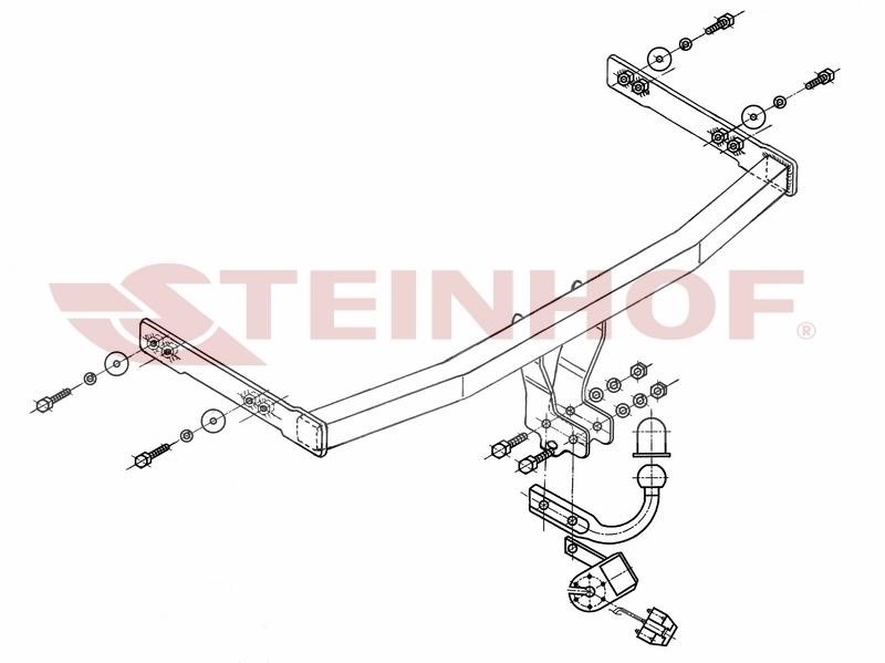V056 Steinhof Tow bar