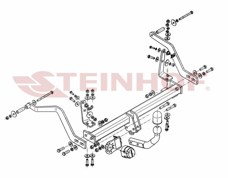 R100 Steinhof Tow bar