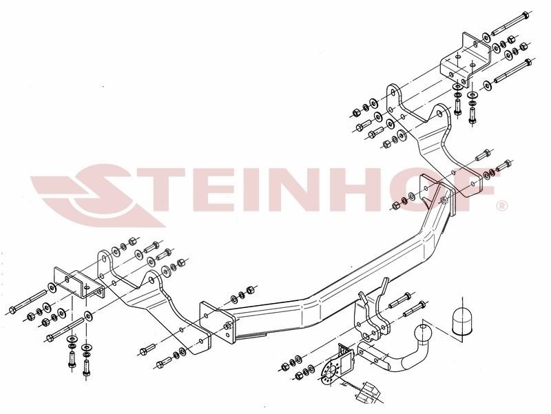 H241 Steinhof Tow bar