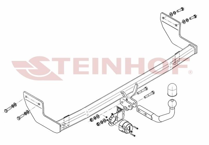 H243 Steinhof Tow bar