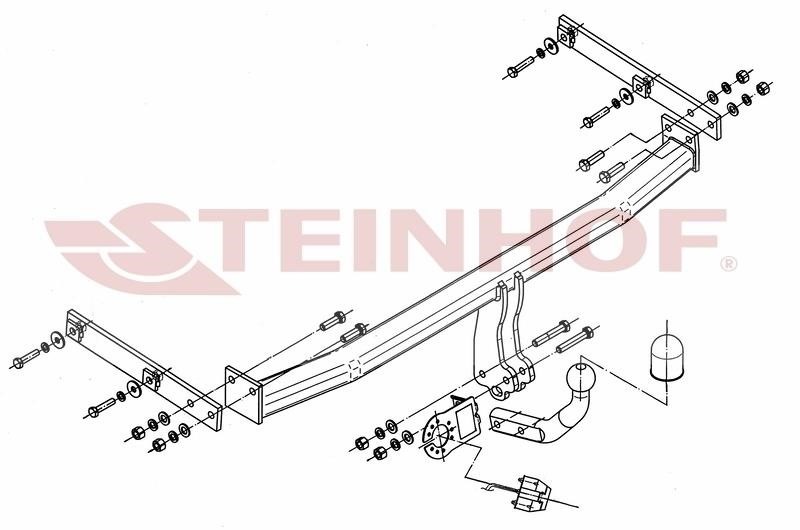 Steinhof R-110 Tow bar R110