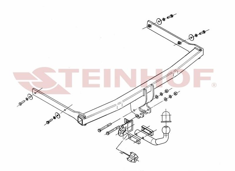 V072 Steinhof Tow bar