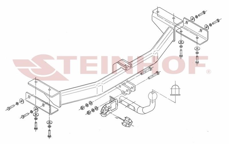 H247 Steinhof Tow bar
