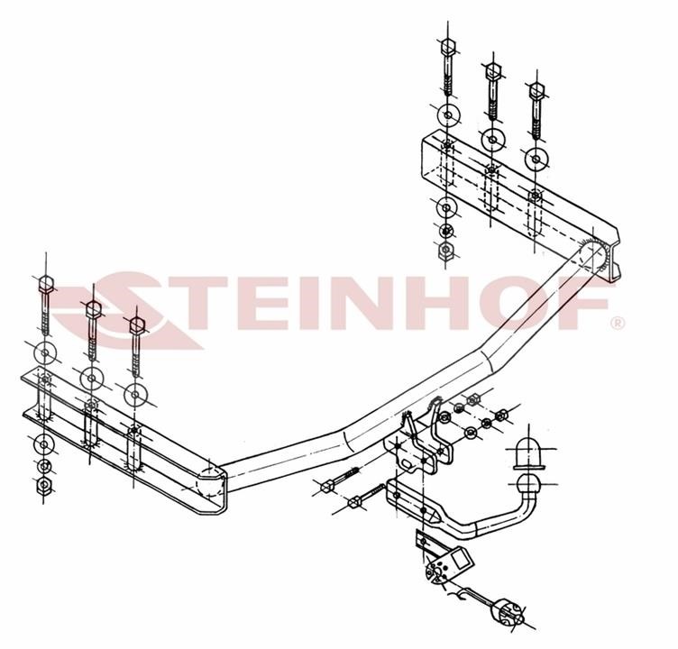 V115 Steinhof Tow bar
