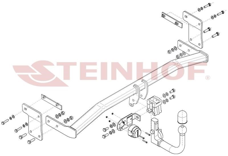 H262 Steinhof Tow bar