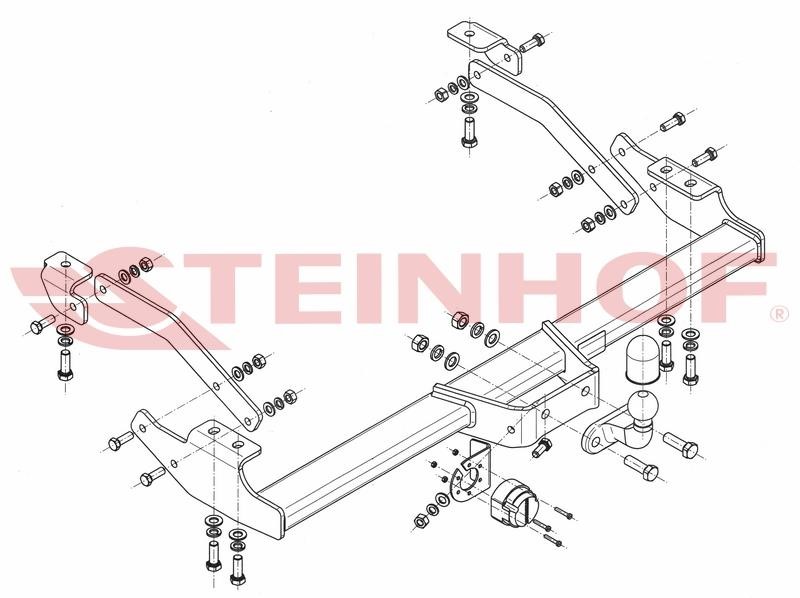 Steinhof R-128 Tow bar R128