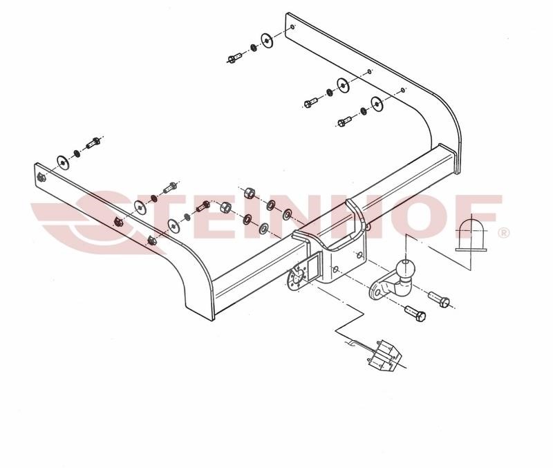 V124 Steinhof Tow bar