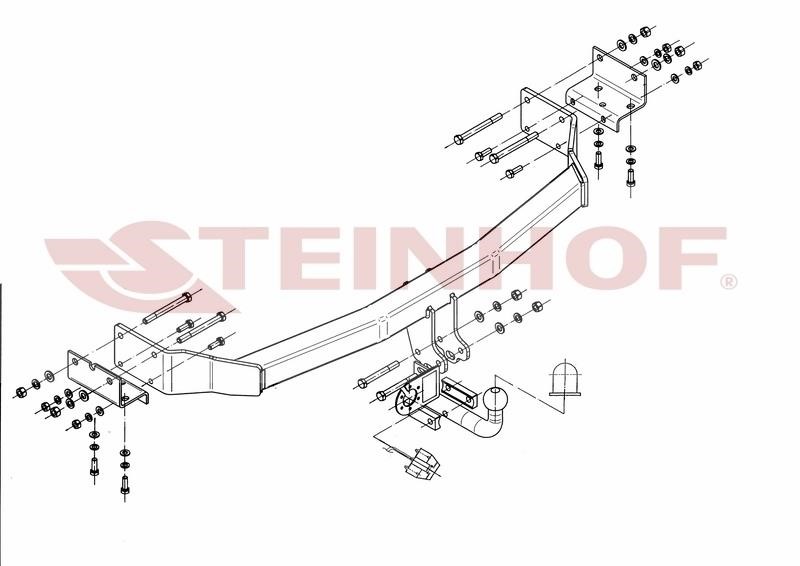 H272 Steinhof Tow bar