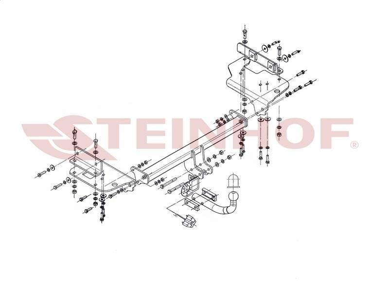 H278 Steinhof Tow bar