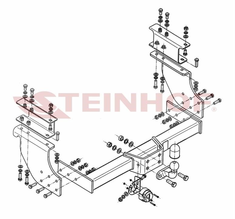 I015 Steinhof Tow bar