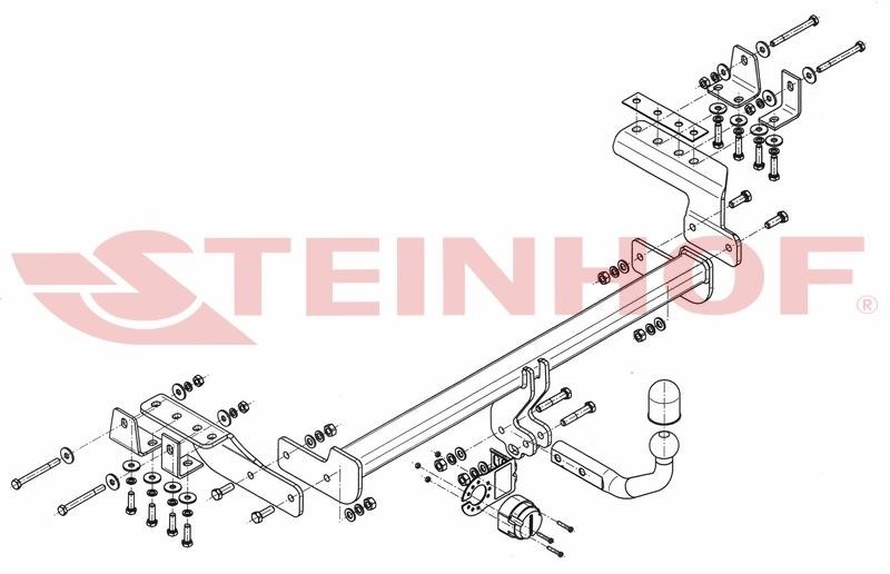M342 Steinhof Tow bar