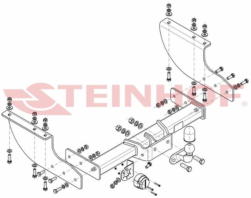 I018 Steinhof Tow bar