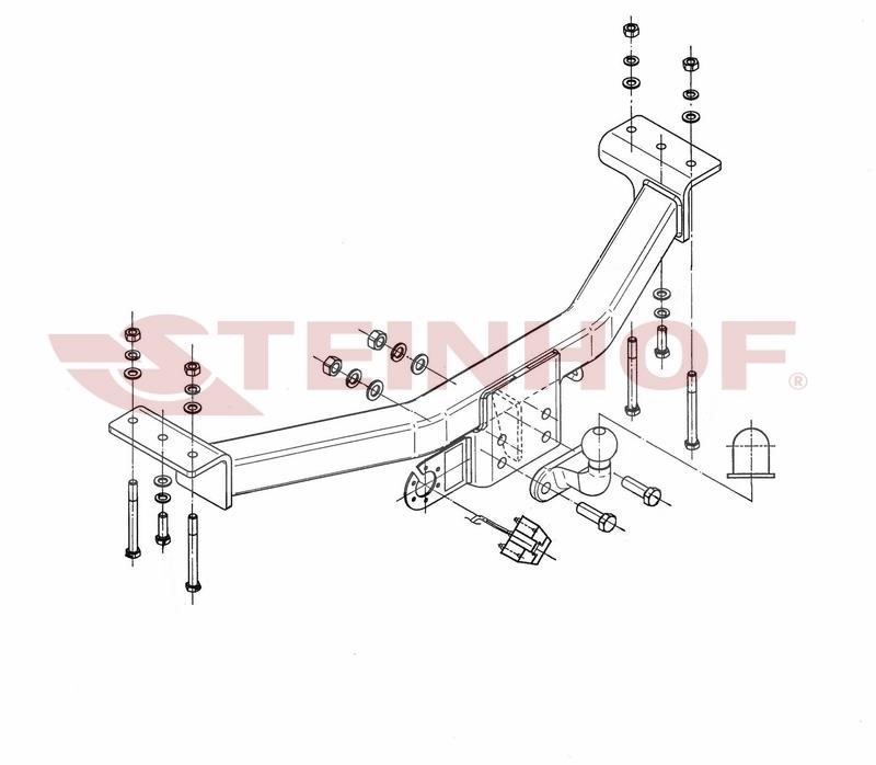 M350 Steinhof Tow bar